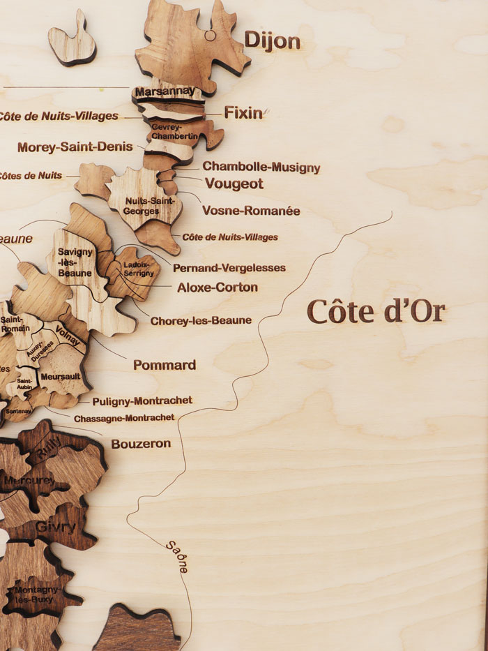 Cote Dor Wine Map Vignoble De Bourgogne Burgundy C te D Or Cote Dor Wine Map Vignoble De Bourgogne Burgundy C te D Or